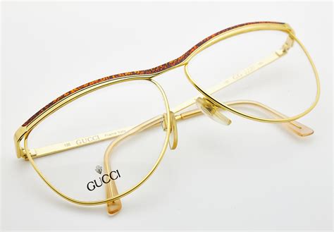 gucci vintage glasses|vintage Gucci eyeglass frames.